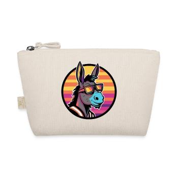 Donkey Cool Comic - Organic Pouch - nature - Front