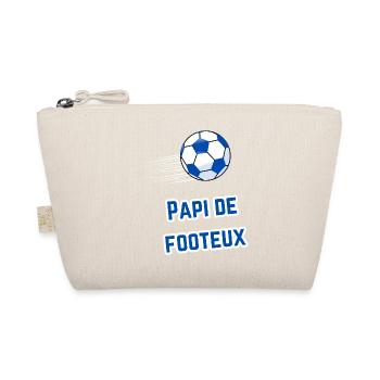 Grandpa Supporter Soccer T-Shirt - Organic Pouch - nature - Front