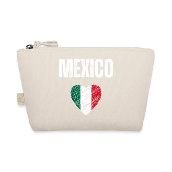 I love Mexico, flag of Mexico - Organic Pouch - nature - Front