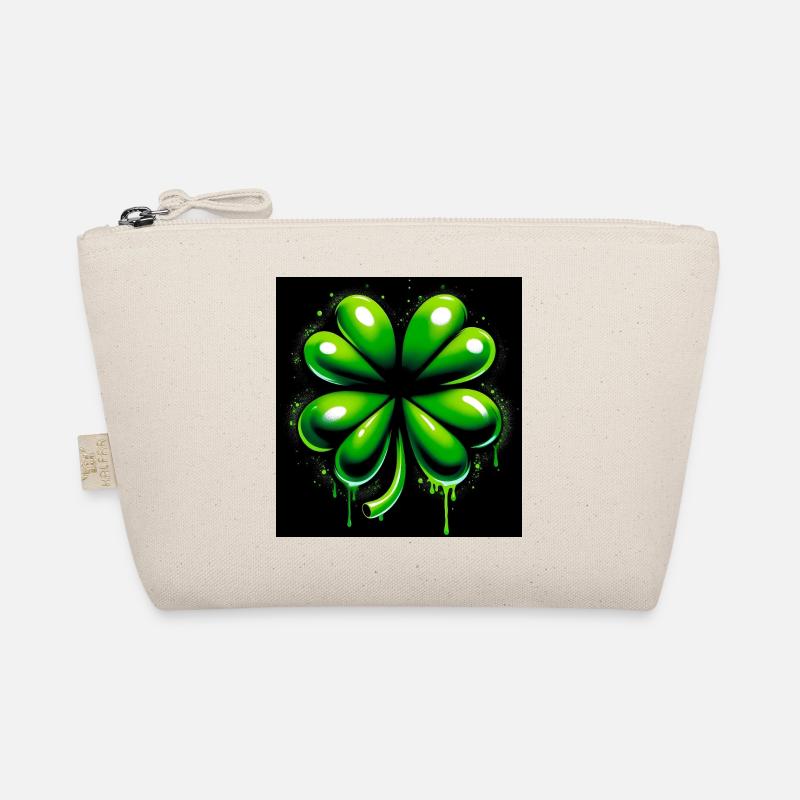 Four-leaf clover - Organic Pouch - nature