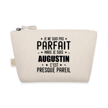 Augustin : authentique, imparfait, top, perfection - Trousse biologique - nature - Devant