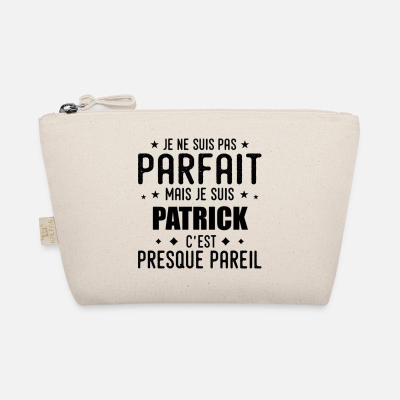 Patrick: authentisch, unvollkommen, oben, perfekt Bio-Täschchen