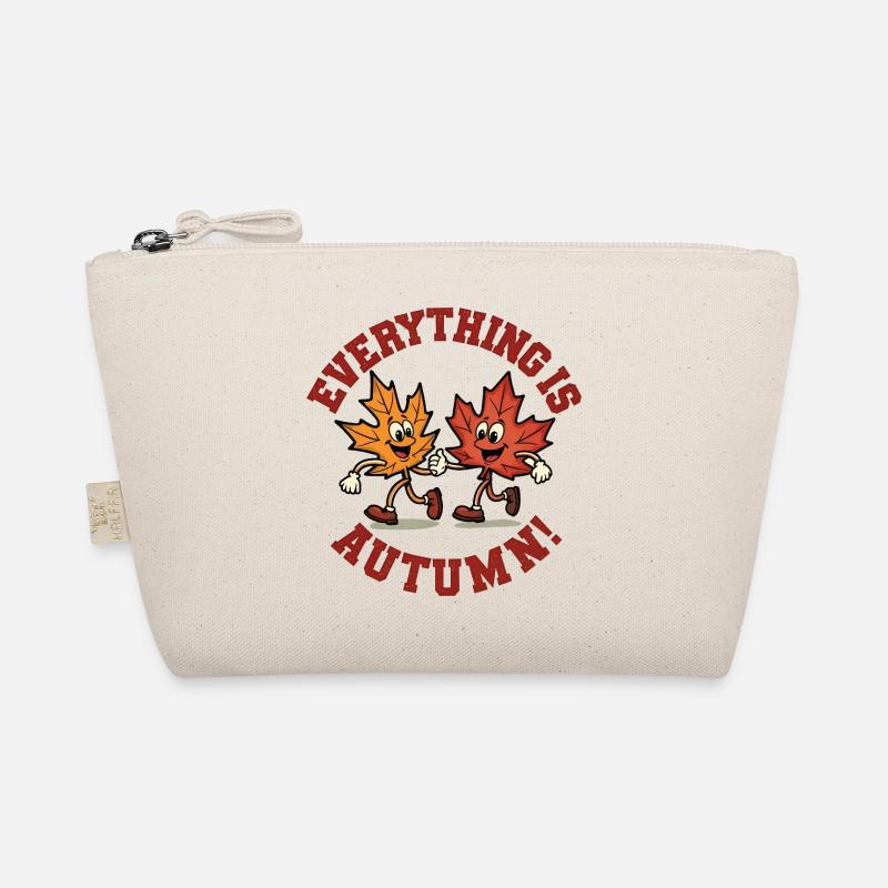 Everything is autumn. Beautiful autumn. Harvest autumn. Organic Pouch