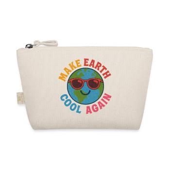 Make earth cool again - Organic Pouch - nature - Front