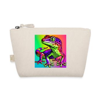 Gecko - Bio-Täschchen - Natur - Vorne