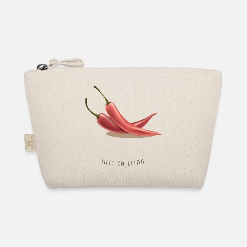 Chili Chillin’ – Lustiges Urlaubsmotiv - Bio-Täschchen - Natur