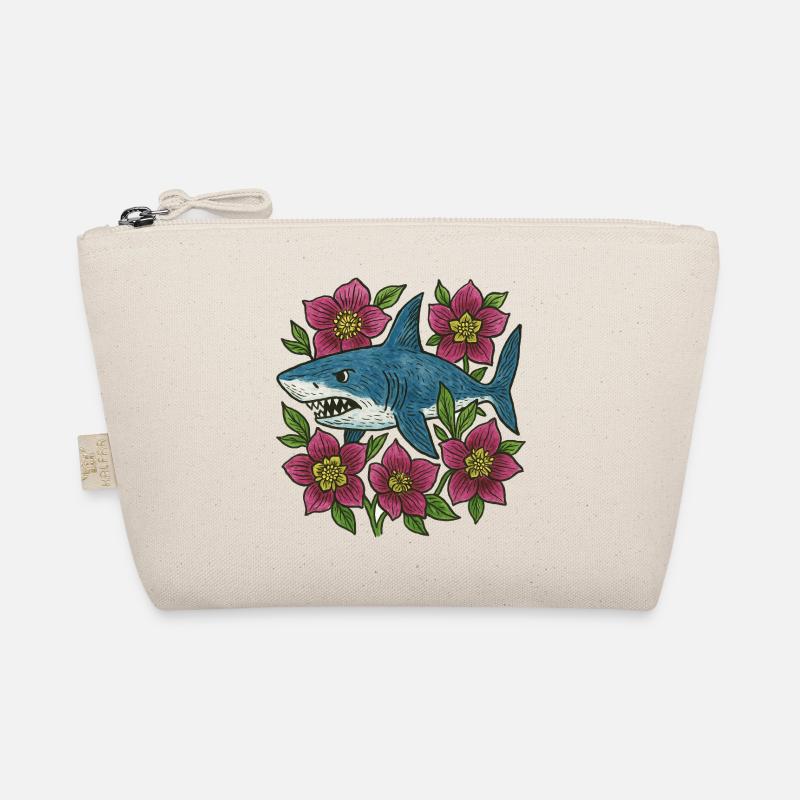 Requin parmi les fleurs pourpres Trousse biologique