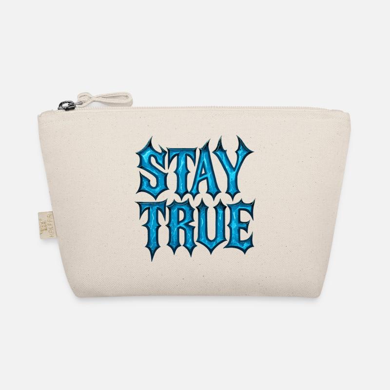 Stay True Design – Be Yourself Statement Organic Pouch
