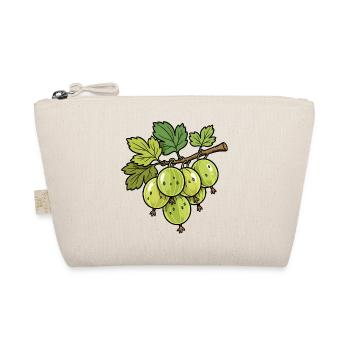 Stachelbeeren Zweig Illustration - Bio-Täschchen - Natur - Vorne