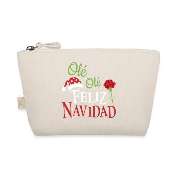 Ole Ole Merry Christmas - Organic Pouch - nature - Front