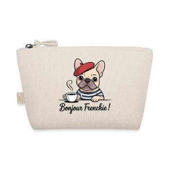 Bonjour Frenchie Bouledogue Français - Trousse biologique - nature - Devant