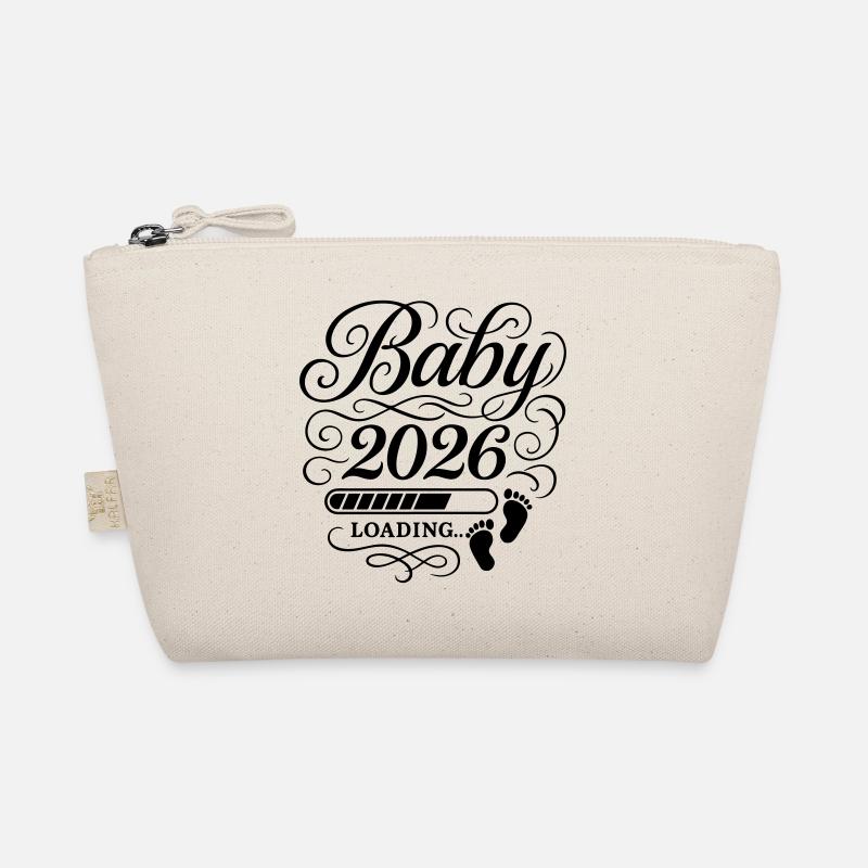 Baby 2026 Loading - Bio-Täschchen - Natur
