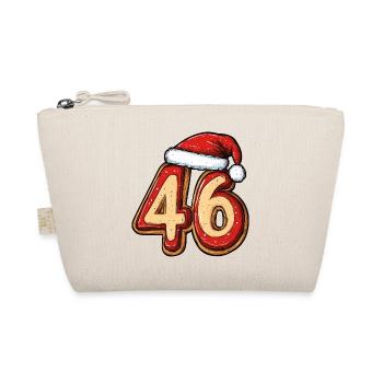 46 Number Cookie Christmas - Organic Pouch - nature - Front