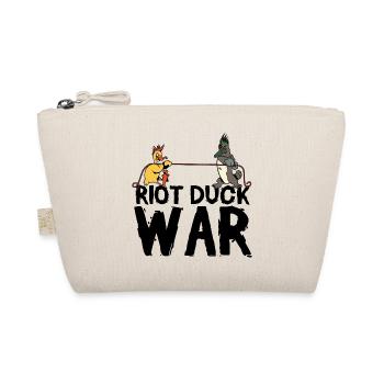 Fight for Rope Cartoon Ducks - Organic Pouch - nature - Front