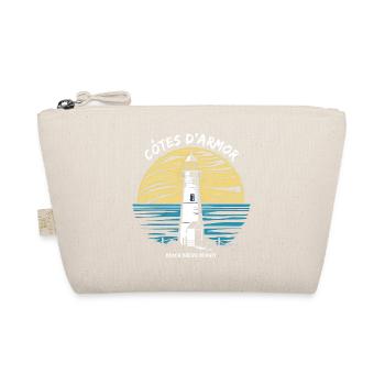 Côtes-d'Armor 22 Brittany Wild Coastline Lighthouse - Organic Pouch - nature - Front