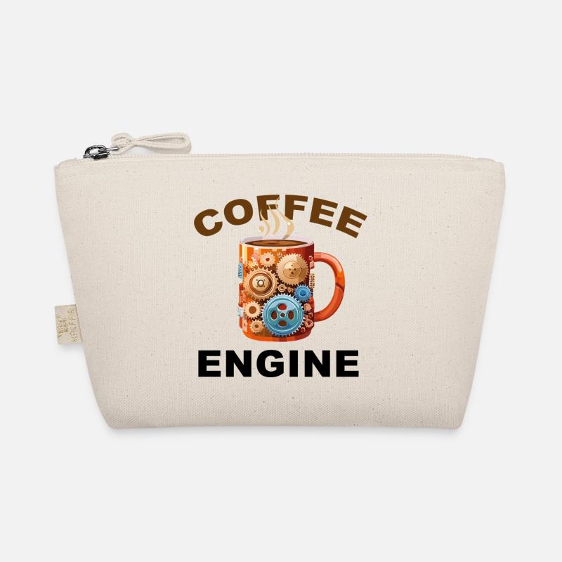 Coffee Engine - Funny Coffee Organic Pouch