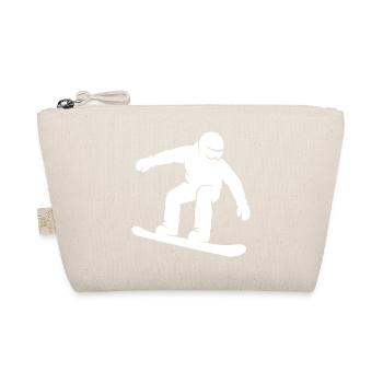 Sports d’hiver Minimalist Silhouette Snowboard - Trousse biologique - nature - Devant