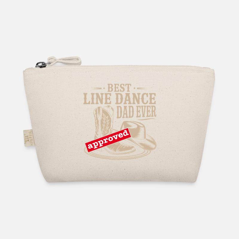Bester Line Dance Dad Bio-Täschchen