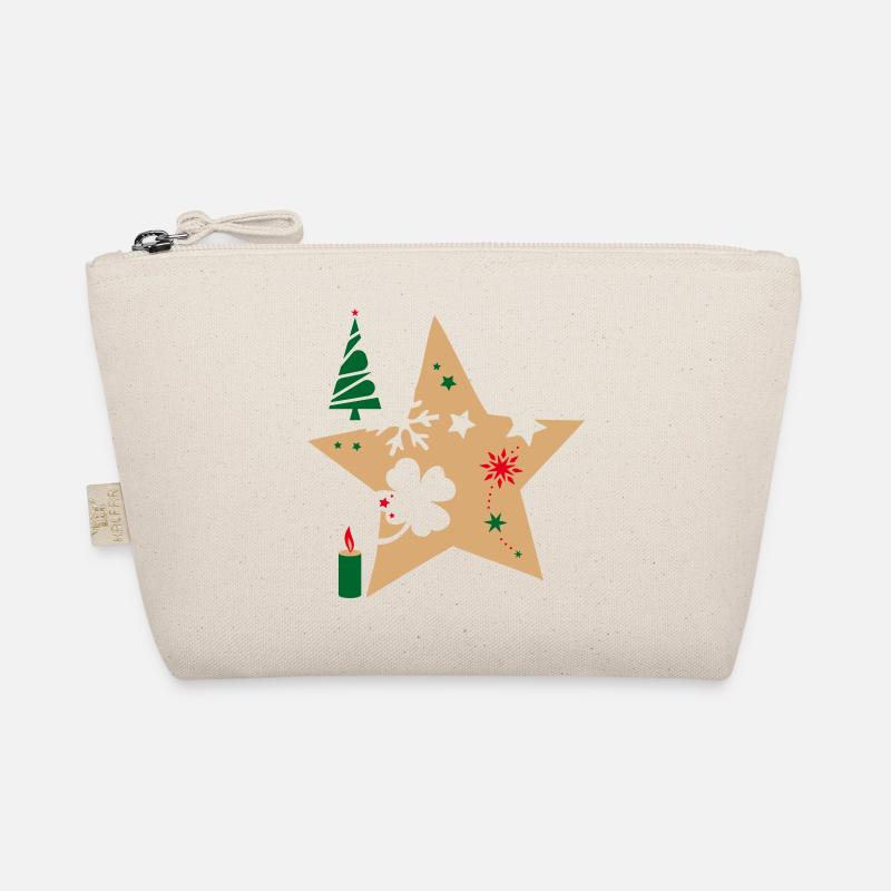 Poinsettia Advent Organic Pouch