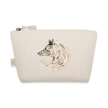 Circular Horse Head Illustration - Organic Pouch - nature - Front