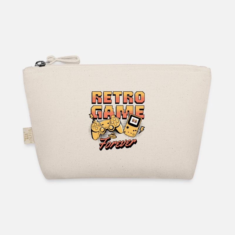 Retro Game Forever | Vintage Gaming Apparel Organic Pouch