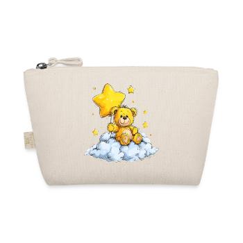 Star Bear on Cloud – Cuddle Dream - Organic Pouch - nature - Front