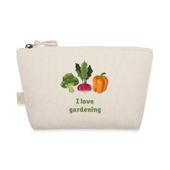 I love gardening - Organic Pouch - nature - Front