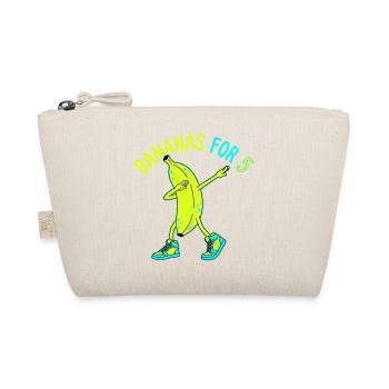 Bananas For 5 Dabbing Banane - Bio-Täschchen - Natur - Vorne