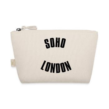 SoHo London Circle Logo - Organic Pouch - nature - Front