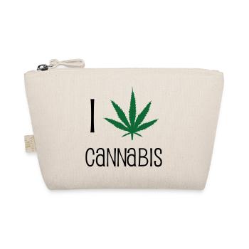 J'aime le cannabis - Trousse biologique - nature - Devant
