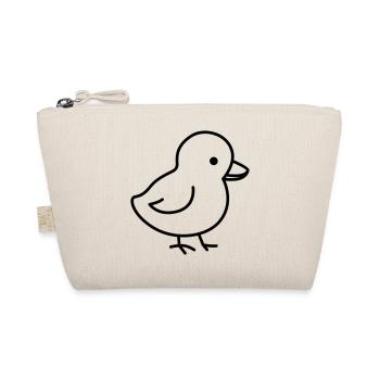 Un petit poussin mignon, adapté à Pâques - Trousse biologique - nature - Devant