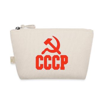 CCCP Design dans le style années 80 – Chemise rétro - Trousse biologique - nature - Devant