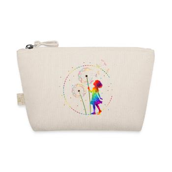 Fille arc-en-ciel avec pissenlit - Trousse biologique - nature - Devant