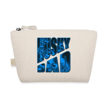 Husky Bad Neon Eisdesign - Organic Pouch - nature - Front
