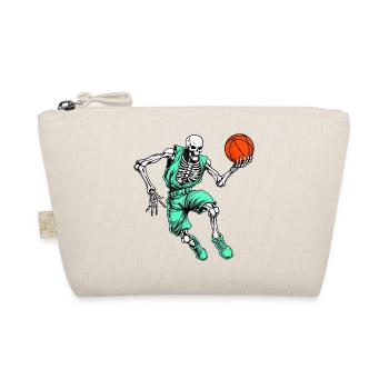 Skeletons Basketball - Organic Pouch - nature - Front