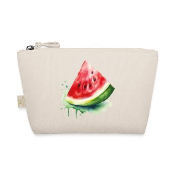 Éclaboussure d’aquarelle pastèque - Trousse biologique - nature - Devant