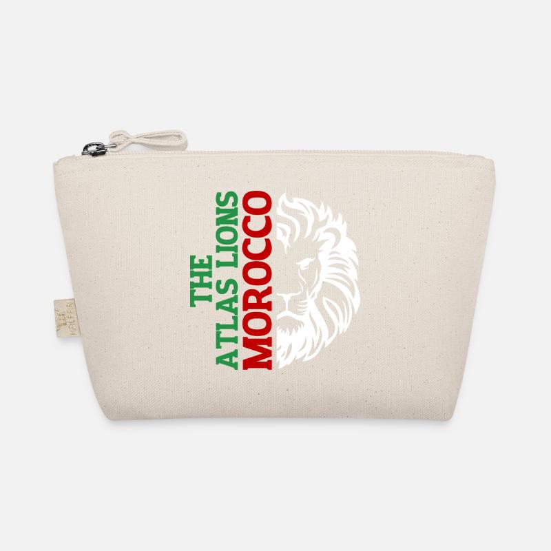 Vertical Morroco Typography with AtlasLion Organic Pouch