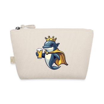 Dolphin Beer King - Organic Pouch - nature - Front