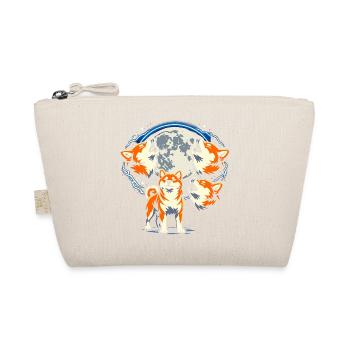 Shiba Inu Lune hurlante Trois chiens drôles - Trousse biologique - nature - Devant
