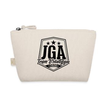Bachelor Party 2026 Team Groom Bachelor Party - Organic Pouch - nature - Front