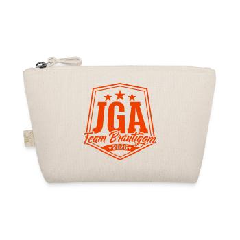 Bachelor Party 2026 Team Groom Bachelor Party - Organic Pouch - nature - Front