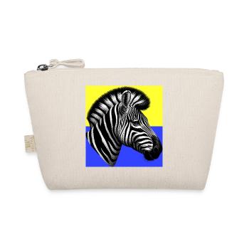 zebra - Organic Pouch - nature - Front