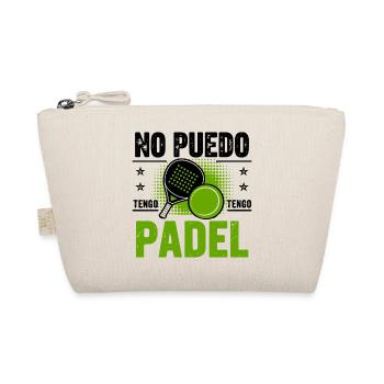 I can't have Padel Gift Padelist - Organic Pouch - nature - Front