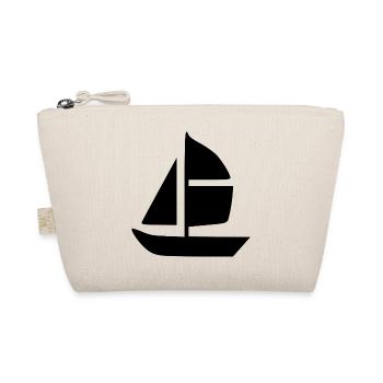 Sailboat Sailing Ship Sailing Gift - Organic Pouch - nature - Front