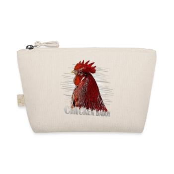 Chicken Fans - - Rooster - ChickenDaddy - Organic Pouch - nature - Front