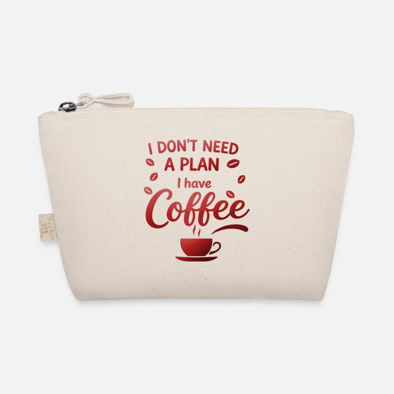 No plan without coffee Organic Pouch