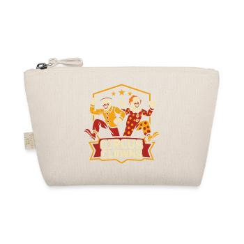 Circus Clowns – Funny Children's Circus - Organic Pouch - nature - Front