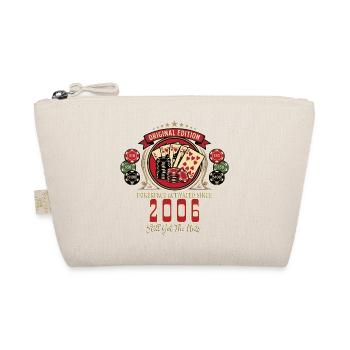 Poker T-Shirt 2006 Birthday, Poker Legend Shirt - Organic Pouch - nature - Front