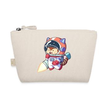 Cat astronaut in space suit - Organic Pouch - nature - Front
