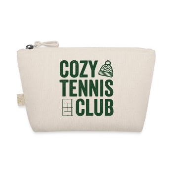 Cozy Tennis Club, Stylish Tennis Fan Mug - Organic Pouch - nature - Front